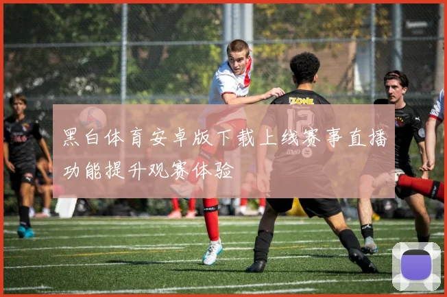 黑白体育安卓版下载上线赛事直播功能提升观赛体验